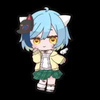 VTuber - Stickers Size-160 x 160 (mm)