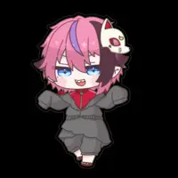VTuber - Stickers Size-160 x 160 (mm)