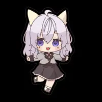 VTuber - Stickers Size-100 x 100 (mm)