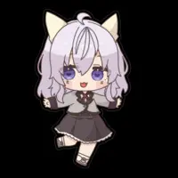 VTuber - Stickers Size-160 x 160 (mm)