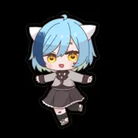 VTuber - Stickers Size-100 x 100 (mm)