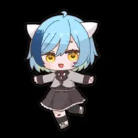 VTuber - Stickers Size-160 x 160 (mm)