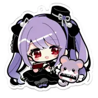 Shibuki Mayu - Acrylic Key Chain - Key Chain - VTuber Size-70 x 70 (mm)