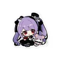 Shibuki Mayu - Stickers - VTuber Size-100 x 100 (mm)