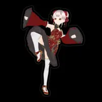 VTuber - Stickers Size-100 x 100 (mm)