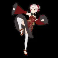 VTuber - Stickers Size-160 x 160 (mm)