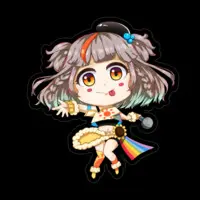 VTuber - Stickers Size-100 x 100 (mm)