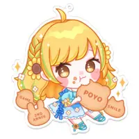 VTuber - Key Chain - Acrylic Key Chain Size-100 x 100 (mm)