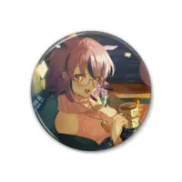 Yofukashi Ocho - Badge - VTuber Size-38mm