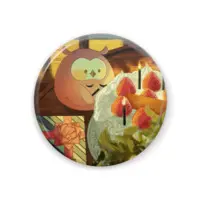 Yofukashi Ocho - Badge - VTuber Size-44mm