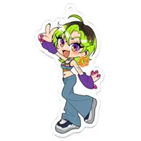 VTuber - Key Chain - Acrylic Key Chain Size-70 x 70 (mm)