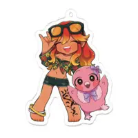 VTuber - Key Chain - Acrylic Key Chain Size-70 x 70 (mm)