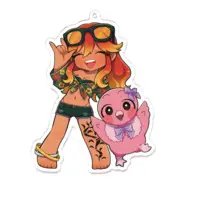 VTuber - Key Chain - Acrylic Key Chain Size-100 x 100 (mm)