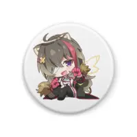 Shirakumo Mame - Badge - VTuber Size-44mm