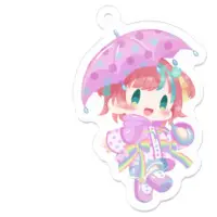 VTuber - Key Chain - Acrylic Key Chain Size-50 x 50 (mm)