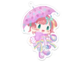 VTuber - Key Chain - Acrylic Key Chain Size-70 x 70 (mm)