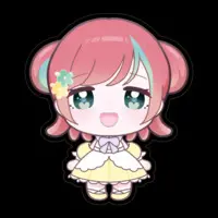VTuber - Stickers Size-100 x 100 (mm)