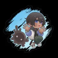 VTuber - Stickers Size-100 x 100mm 