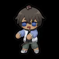 VTuber - Stickers Size-100 x 100mm 