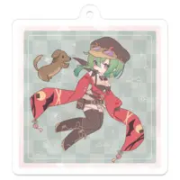 Sendo Jun - Key Chain - Acrylic Key Chain - VTuber Size-50 x 50 (mm)