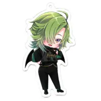Sendo Jun - Key Chain - Acrylic Key Chain - VTuber Size-70 x 70 (mm)
