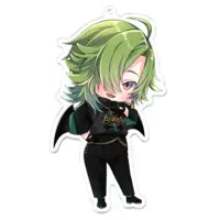 Sendo Jun - Key Chain - Acrylic Key Chain - VTuber Size-100 x 100 (mm)