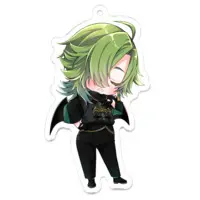 Sendo Jun - Key Chain - Acrylic Key Chain - VTuber Size-70 x 70 (mm)