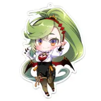 Sendo Jun - Key Chain - Acrylic Key Chain - VTuber Size-100 x 100 (mm)