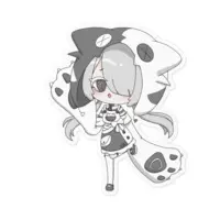 VTuber - Stickers Size-100 x 100 (mm)