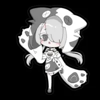 VTuber - Stickers Size-100 x 100 (mm)