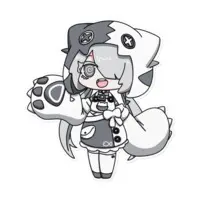 VTuber - Stickers Size-160 x 160 (mm)