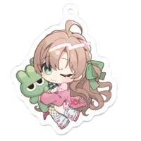 Usakawa Yuna - Key Chain - Acrylic Key Chain - VTuber Size-50 x 50 (mm)