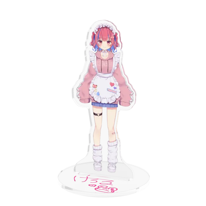 Yadoku Keroru - Acrylic stand - VTuber Size-100x100mm