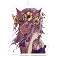 VTuber - Key Chain - Acrylic Key Chain Size-50 x 50 (mm)