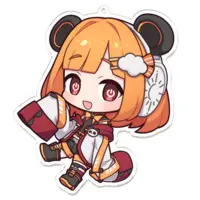 VTuber - Key Chain - Acrylic Key Chain Size-100 x 100 (mm)