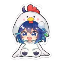 VTuber - Key Chain - Acrylic Key Chain Size-70 x 70 (mm)