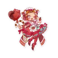 Gaon Maimai - Stickers - VTuber Size-100 x 100 (mm)