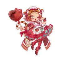 Gaon Maimai - Stickers - VTuber Size-160 x 160 (mm)