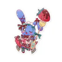 Gaon Maimai - Stickers - VTuber Size-100 x 100 (mm)