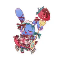 Gaon Maimai - Stickers - VTuber Size-160 x 160 (mm)