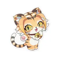Gaon Maimai - Stickers - VTuber Size-100 x 100 (mm)