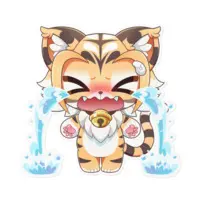 Gaon Maimai - Stickers - VTuber Size-160 x 160 (mm)