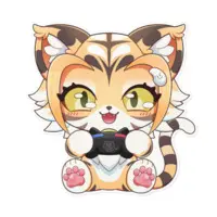 Gaon Maimai - Stickers - VTuber Size-160 x 160 (mm)