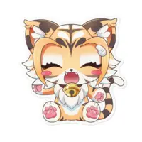 Gaon Maimai - Stickers - VTuber Size-100 x 100 (mm)