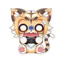 Gaon Maimai - Stickers - VTuber Size-100 x 100 (mm)
