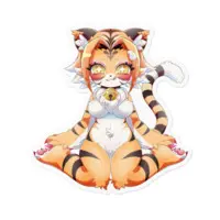 Gaon Maimai - Stickers - VTuber Size-100 x 100 (mm)