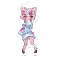 VTuber - Key Chain - Acrylic Key Chain Size-50 x 50 (mm)