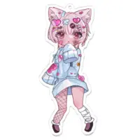VTuber - Key Chain - Acrylic Key Chain Size-100 x 100 (mm)