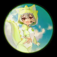 VTuber - Stickers Size-160 x 160 (mm)