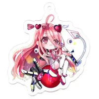 VTuber - Key Chain - Acrylic Key Chain Size-50 x 50 (mm)